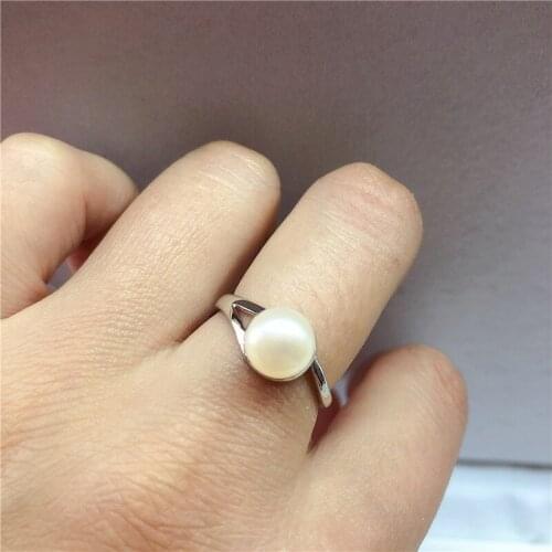 New Stylish Ring Mountings Base Findings Mount Component Jewelry Settings Parts for Pearls Stones Crystal Agate Coral Jade