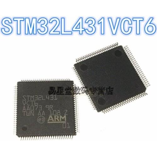 1PCS 100% new original authentic STM32L431VCT6 QFP-100 32L431VCT6 QFP100 32-bit microcontroller chip