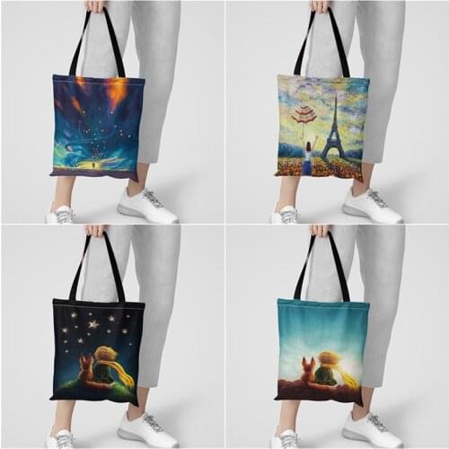 High Quality Durable Canvas Shoulder Bag Fashion 3D Printing School Bag Shopping Bag Book Bag Gift For Teacher Handbag Shopper