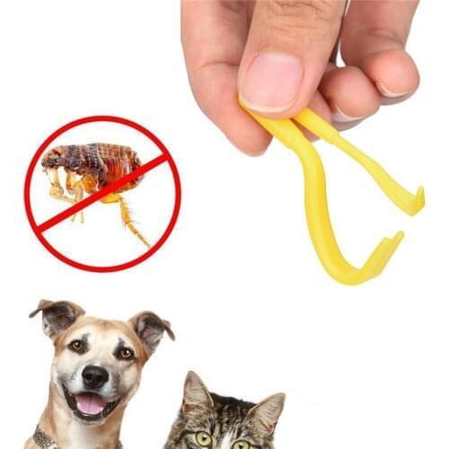 2PCS Tick Twister Hook Tool Tick Remover Dog Accessories with 2 Sizes Human Manual Debulking Flea Tool Dogs Pet Product