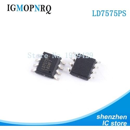10pcs/lot LEADTRE LD7575PS LD7575 SOP8 Green pattern PWM controller with high voltage start-up circuit new