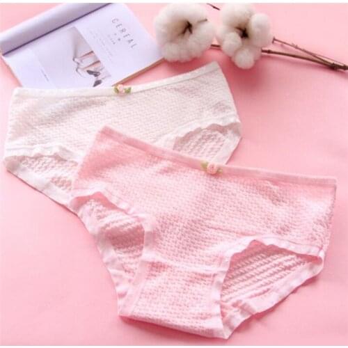 6 Fashion Cotton panties womens Childrens Girls Underwear Kids shorts priefs Comfort Multi-color SQ-9040-6P