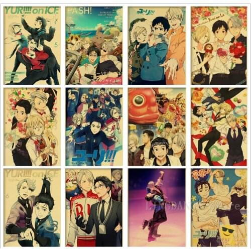 5D DIY Full Drill Diamond Painting YURI!!! On ICE Anime Diamond Mosaic Japanese Cartoon Boys Embroidery Cross Stitch Home Decor