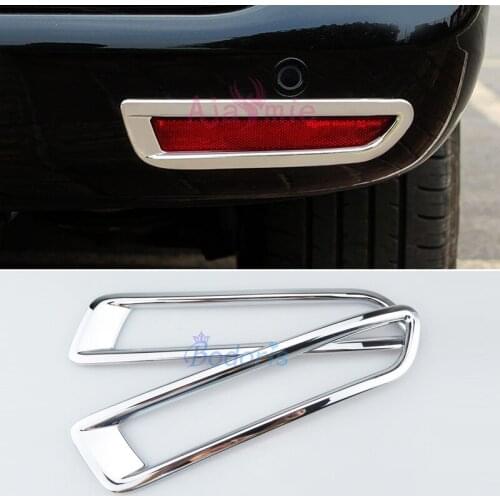 Car Styling Chrome 2014-2018 Rear Fog Lamp Cover Panel Light Trim Plate For Mercedes-Benz VITO Accessories