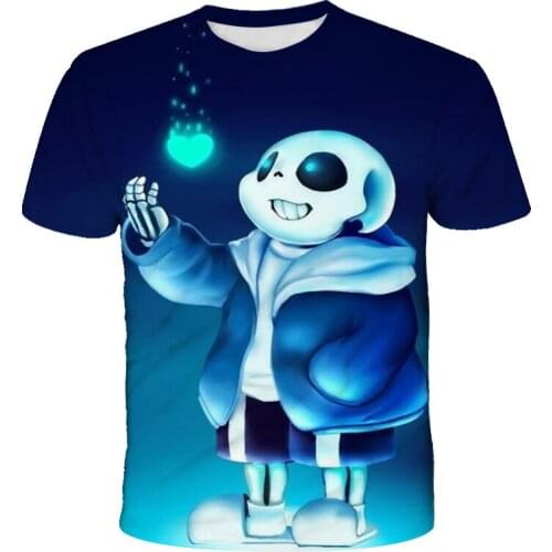 Summer Undertale Kids T Shirt Superior Quality Best Sellers 3D Print Novel Design Summer Short Sleeve T-Shirts Tops Streetwear