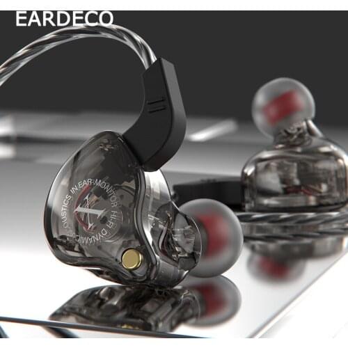 EARDECO Mobile Wired Headphones Bass 3.5mm for Phone Earphone Stereo In Ear Headphone with Mic Earbuds Hifi Music Sport Headset