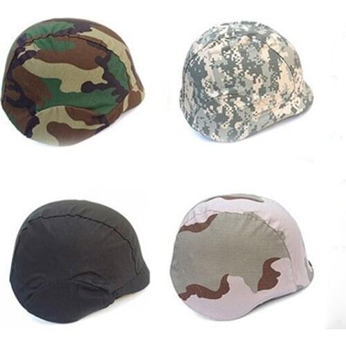 Cotton Military Tactical Camouflage Helmet Cover For Helmet Men Hunting Helmet Protective Cover
