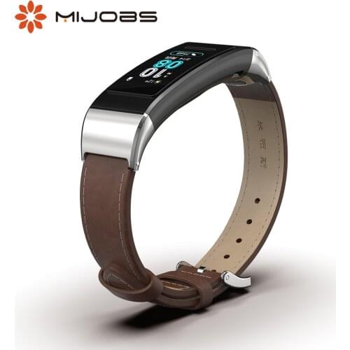 Leather watch strap for Huawei 3 band smart watch bracelet genuine leather watch band for Huawei 3 pro band for Huawei 4pro