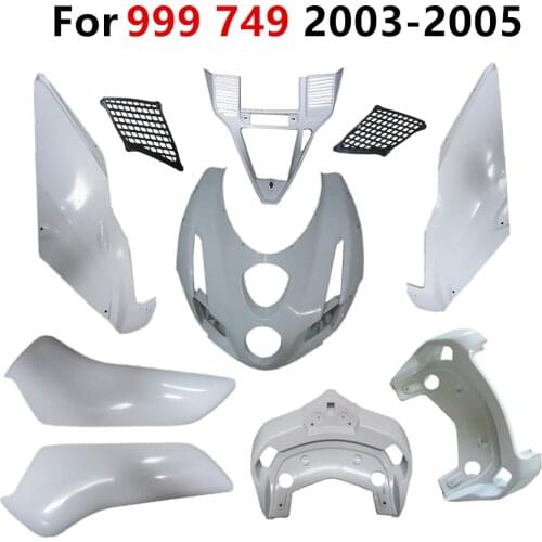 For Ducati 999 749 2003-2005-2006 Cowling ABS Injection Plastics Motorcycle Unpainted Bodywork Fairing Components Plastic Parts