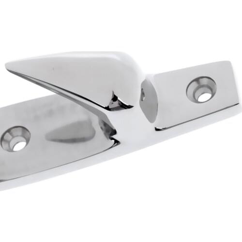 Stainless Steel Skean Boat Deck Dock Line Yacht Rope Cleat Chock Left 119mm