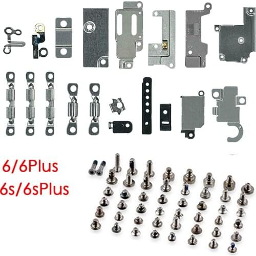Full Screw Set & Completely Inner Small Metal Bracket For iPhone 6 6Plus 6s Plus
