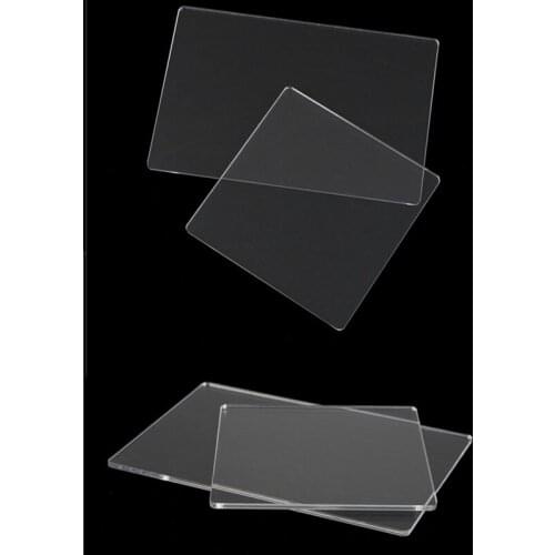 Size S/L Perfect Acrylic Transparent Clay Pottery Sculpture Tool Workbench Pressure Plate Clay Tools