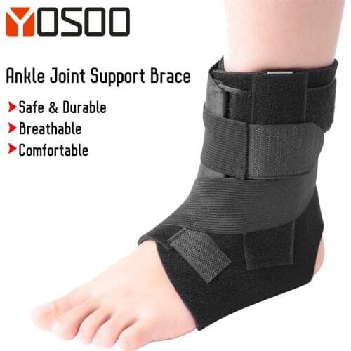 Adjustable Ankle Joint Support Brace Foot Drop Orthosis Varus Valgus Corrector Protection Ankle Support