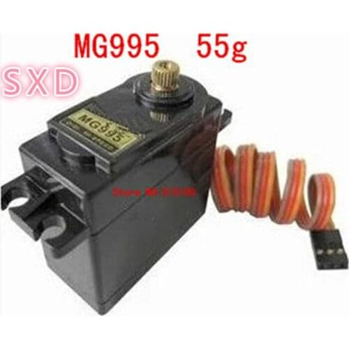 Free shipping 10pcs/lot MG995 55g servos Digital Metal Gear rc car robot Servo