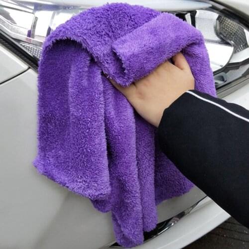 350GSM Premium Microfiber Car Detailing Super AbsorbentTowel Ultra Soft Edgeless Car Washing Drying Towel 40X40CM