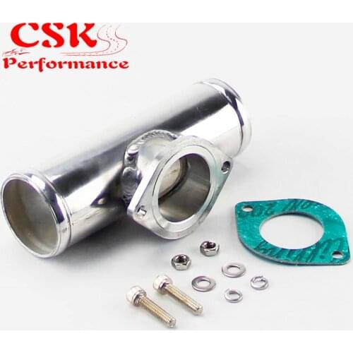 2.25" 57mm T-Pipe Aluminum BOV Adapter Pipe for 30PSI TYPE S/RS BOV L=150
