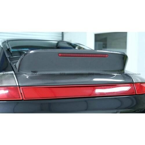 Carbon Fiber For 05-12 Porsche 911 997 Classic Ducktail Type Rear Spoiler Exterior (fit Carrera Coupe, NOT for Turbo or Targe)