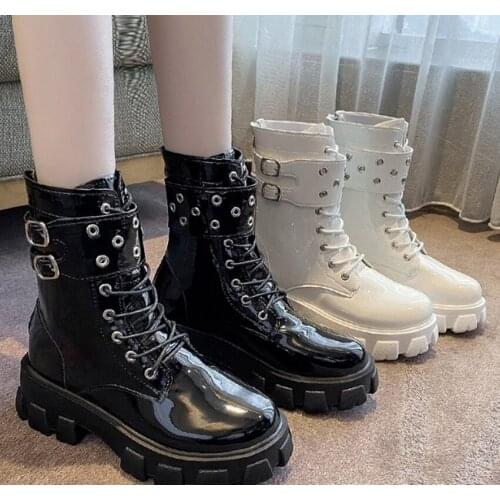 Pu leather low boots heel ankle women shoes woman booties vintage ethic shoe chaussures femme zapatos mujer sapato SA1294