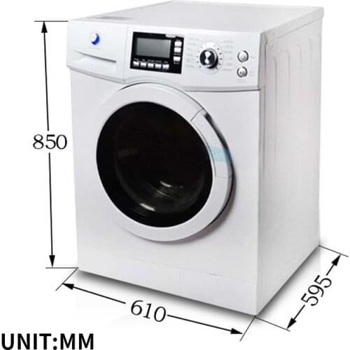 110V washing machine for ship 8.5KG drum washing and drying machine full automatic condensation dryer