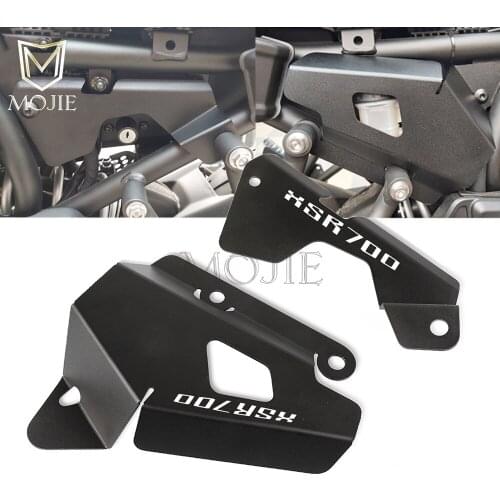 For YAMAHA XSR700 XSR 700 2018-2021 2019 2020 Motorcycle Accessories Side Panel Frame Cover Brake Reservoir Guards Protector set