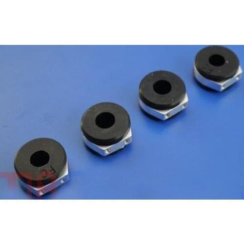 4X D8mm 8MM CNC Aluminum Fixing Base w/Shock Absorbing Rubber,FPV PTZ frame DIY