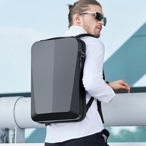Xiaomi Business Anti-theft Backpack Waterproof USB Back Pack PC Blister Hard Shell Bag 15.6" Laptop Travel Luxurious Luggage Bag