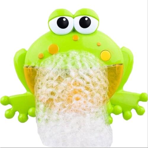 Kid Baby Automatic Bathing Bubble Machine Music Toy Bubble Machine Bath Toy