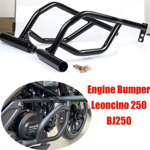 For Benelli Leoncino 250 Leoncino250 BJ250 BJ 250 Motorcycle Bumper Engine Guard Crash Bars Stunt Cage Frame Protector Sliders
