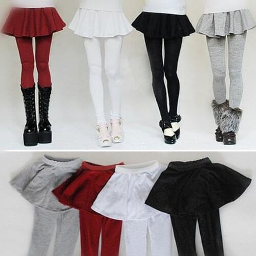 Fashion Girl Legging Skirt for BJD Doll 1/6 YOSD 1/4,1/3,SD10/13,SD16 Doll Clothes Customized CWB2