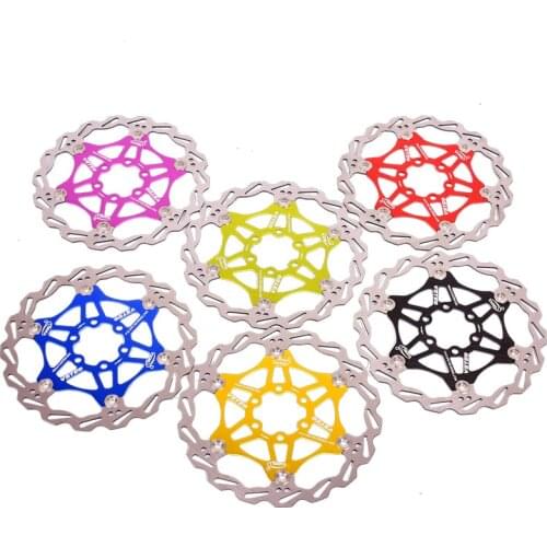 VSTEO New Mountain Bike Six Spike Floating Disc Mountain Bike Brake Disc Brake Disc 160mm 180mm 203MM Bicycle Accessories