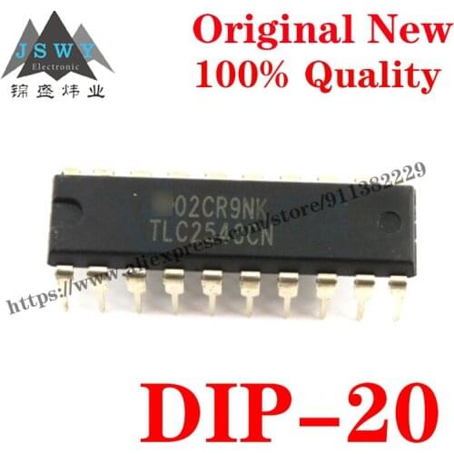 TLC2543CN Semiconductor Data Converter IC Analog to Digital Converter-ADC IC Chip Use for the DIY arduino nano uno Free Shipping