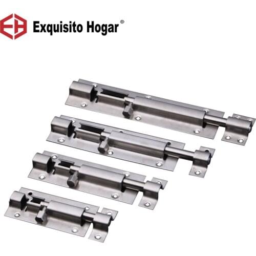 Stainless Steel Door Bolt Buckle Fitting Door Buckle Durable Wide Changmen Put Bolt Hardware