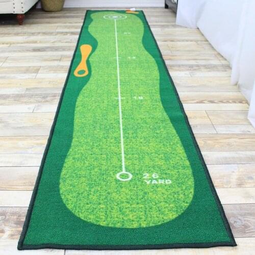 Deluxe Golf Mats Portable Indoor Outdoor Mini Tpr Putting Ball Carpet Practice Mat Washable Anti-slip Practice Golf Mat 3Types