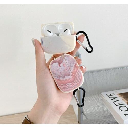 Luxury Marble Case for Apple Airpods 1 2 3 Case for AirPods Pro Case Bag Bluetooth Earphone Accessories Headphone Box Fundas