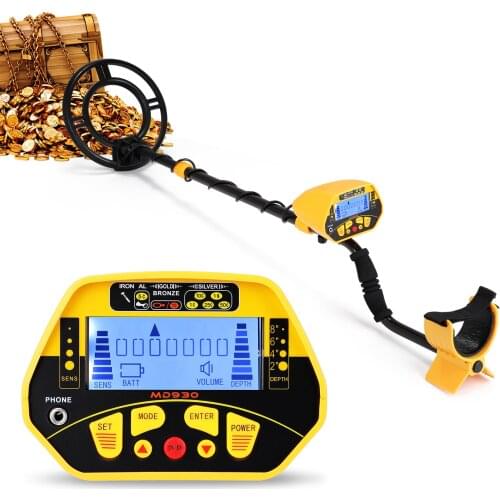 MD930 LCD Screen Handheld Metal Detector Easy Installation High Sensitivity Metal Detecting Treasure Underground Metal Finder