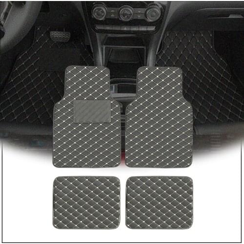 Universal Car Floor Mats Foot Pads Interior Automobiles Carpets Waterproof Mat Auto Rugs Goods Accessories Custom Covers Pedals