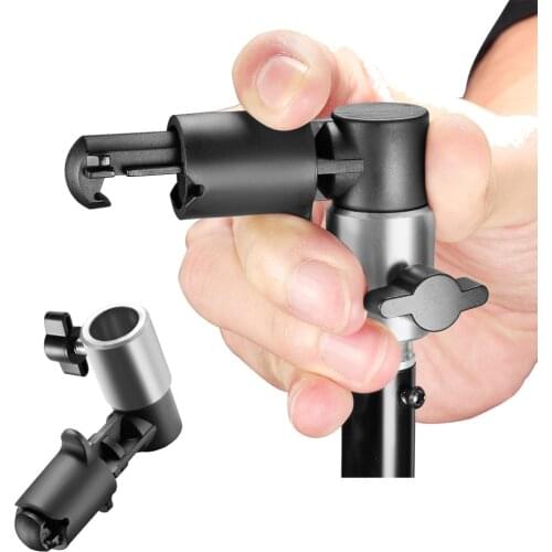 Photo Background Reflector Clamp Holder Fixed Clip Mount for Light Stand