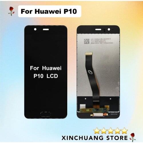 Original Quality LCD For Huawei P10 With Touch Glass Digitizer Assembly Display Screen Replacement Parts
