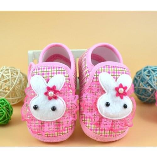 2020 Mew Spring And Summer Soft Cotton Toddler Shoes Cute Newborn Infant Girl Boy Soft Sole Crib Toddler Shoes Canvas Sneaker