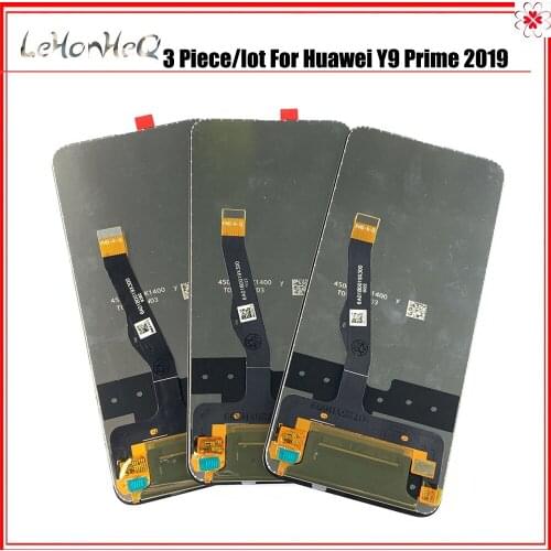 3 piece/lot LCDs For Huawei P Smart Z LCD STK-LX1 LCD Display Touch Screen Digitizer Assembly For huawei Y9 Prime 2019 LCD
