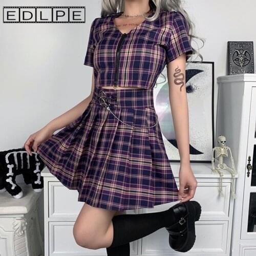 EDLPE Women's Pleated Skirts