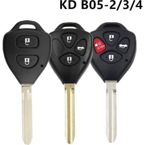 KEYDIY B Series B05-2/3/4 Remote KD Remote Control Car Key for Toyota for KD900 URG200 KD900+ KD-X2 Mini KD with pin