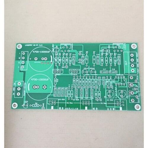 Fannyda LM1875T power amplifier front and rear integrated board without noise classic PCB empty board
