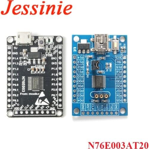N76E003AT20 Microcontroller Development Board N76E003 51 C51 Expansion Board 8051 Core System Board Single Chip Microcomputer