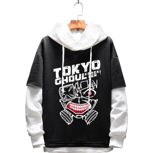 Men Women Hoodies Anime Tokyo Ghoul Pullover Hoodie Sweatshirt Sportswear Students Outerwear Cosplay Costume Coats Jacket Jumper