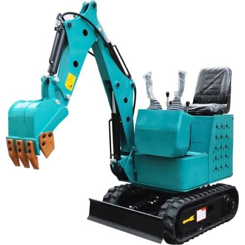 Small Electric Excavator Mini Digger Earthmoving Machinery 0.8Ton