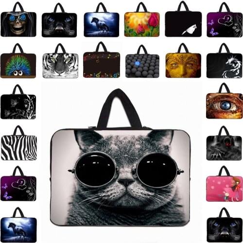 Laptop Handle Bag New Neoprene 17 15 13 12 10 10.1 14" Notebook Carry Cover Case Pouch For Lenovo Chromebook Dell XPS 14 15 Acer