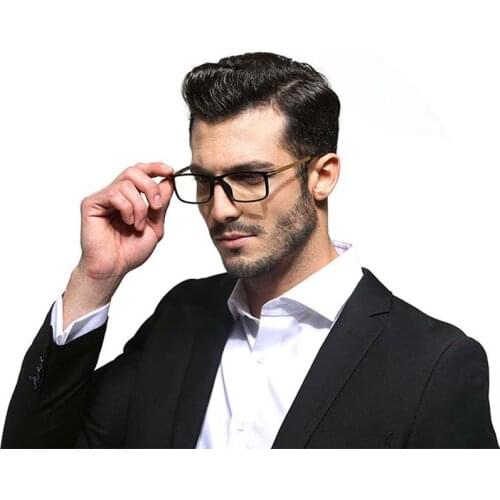 New high-end men and anti-blue reading glasses fashion anti-fatigue anti-radiation reading glasses