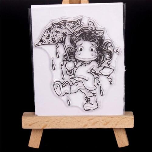 New Transparent Silicone Clear Rubber Stamp and die Sheet Cling Scrapbooking DIY Cute Pattern Photo Album PaperCard Decor