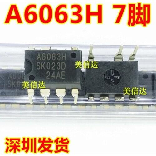 Original 5pcs/ VIPER27L VIPER27H A6063H STR-A6063H DIP7 DIP-7